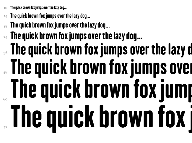 H.H. Samuel font waterfall